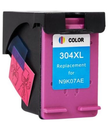 N9K07AE [CMY] No.304XLC 3 x 6ml nagy kapacitású utángyártott színes tintapatron