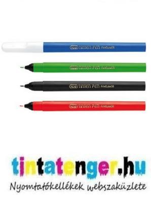 Tűfilc ICO Tinten Pen, fekete, kék, zöld, piros színekben választható