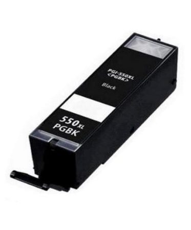 PGI-550XLB[Bk] 24ml új, utángyártott fekete tintapatron, chippel